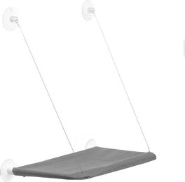 InnovaGoods Catlax Katzenhängematte aus Oxford-Gewebe in Grau – Bild 1 von 6