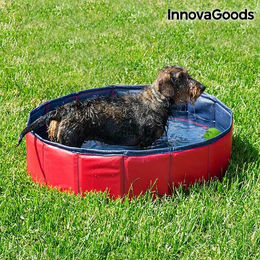 InnovaGoods Hundepool für Haustiere in Rot – Bild 1 von 7