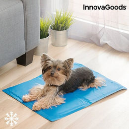 InnovaGoods Kühlmatte für Hunde aus Polyester in Blau wasserfest Größe M – Bild 1 von 5