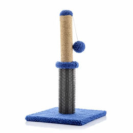InnovaGoods Miausage Kratzstangen-Massagepfosten für Katzen mit Sisalstangen und Plüschball – Bild 1 von 1