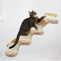 Produktbild von Inovra Kratzbrett aus Holz für Katzen zum Klettern