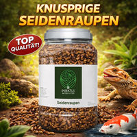 Produktbild von Insektus Seidenraupen Color-Enhancing Futter für Kaltwasserfische 500 g - 500 g