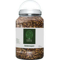 Produktbild von Insektus Seidenraupen getrocknet 5L für Koi Fische Reptilien und Vögel - 1,5 kg