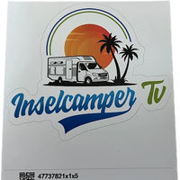 Produktbild von Inselcamper TV Sticker von Spreadshirt