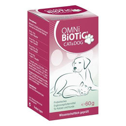 INSTITUT ALLERGOSAN Omni Biotic Cat & Dog Probiotika für Hunde und Katzen 60 Stück – Bild 1 von 2