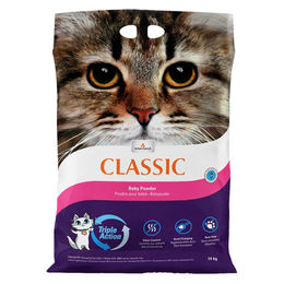 Intersand Classic Katzenklumpstreu Babypuderduft - 2 x 14 kg – Bild 1 von 11