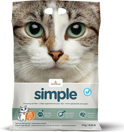 Produktbild von Intersand Simple Klumpstreu unparfümiert 14 kg - 14 kg