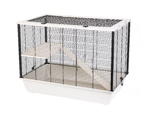 Produktbild von INTERZOO Hugo Wood Eco Nager-Käfig aus Holz 78 cm