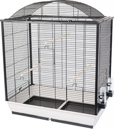 Produktbild von INTERZOO Nicola Vogelkäfig aus Draht in Grau 78 cm