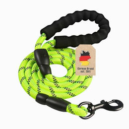 Intirilife Reflektierende Hundeleine aus Nylon in Grün 1,5 m - 1,5 m – Bild 1 von 6