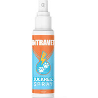 Produktbild von Intravet Fellspray zur Unterstützung von Haut und Fell für Hunde und Katzen für alle Altersstufen