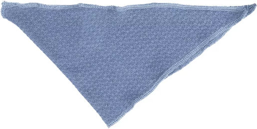 Iona Hundebandana Flamingo Blau aus Plüsch Größe L – Bild 1 von 1