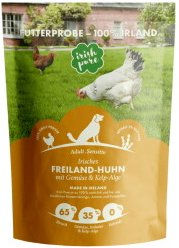 Irish Pure Adult Hundefutter Huhn mit Gemüse und Kelp getreidefrei und monoprotein 100 g - 100 g – Bild 1 von 2