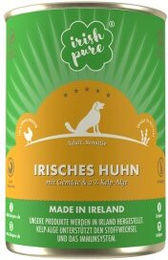 Irish Pure Hundefutter Adult Irisches Huhn mit Gemüse und Kelp-Alge Getreidefrei und Glutenfrei 6 x 390 g - 100 g – Bild 1 von 4