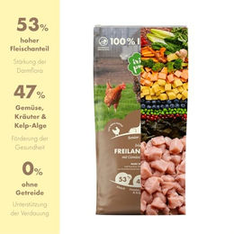 Irish Pure Hundetrockenfutter Senior Huhn Getreidefrei und Glutenfrei 4kg - 4 kg – Bild 1 von 4