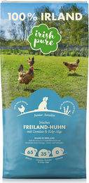 Irish Pure Junior Hundefutter mit irischem Freiland-Huhn, Gemüse und Kelp-Alge getreidefrei – Bild 1 von 1