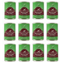 Produktbild von Irish Pure Premium Hund Nassfutter Weiderind und Huhn Getreidefrei Sensitive 12x 390g