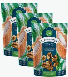 Produktbild von Irish Pure Salmon Strips mit Kelp-Alge Hypoallergenes Trockenfleisch für Hunde 3x150 g - 3 x 150 g
