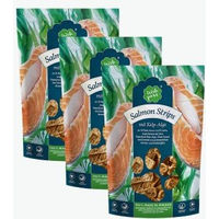 Produktbild von Irish Pure Salmon Strips mit Kelp-Alge Hypoallergenes Trockenfleisch für Hunde 3x150 g - 3 x 150 g