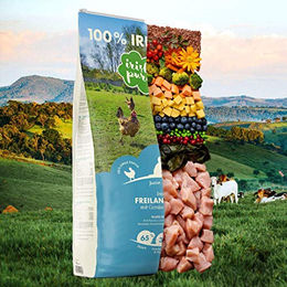 Irish Pure Welpenfutter Trockenfutter Huhn Getreidefrei 4kg - 4 kg – Bild 1 von 3