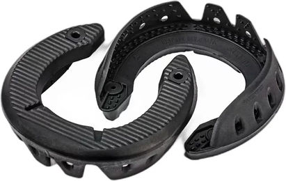 Produktbild von Iron Block Hufbeschläge für Pferde hinten Schwarz aus Kunststoff