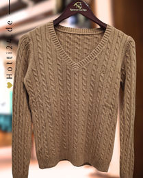 Produktbild von Isabell Werth Pullover aus Wolle in Tobacco Brown