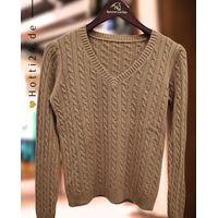 Produktbild von Isabell Werth Pullover aus Wolle in Tobacco Brown