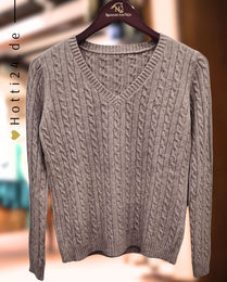 Produktbild von Isabell Werth Pullover Simply in Taupe aus Wolle