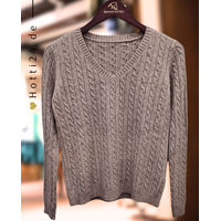 Produktbild von Isabell Werth Pullover Simply in Taupe aus Wolle