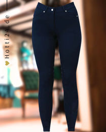 Produktbild von Isabell Werth Reithose KnieGrip für Damen in Navy Blau Sommer