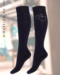 Produktbild von Isabell Werth Reitsocken Deluxe Navy Blau für Damen