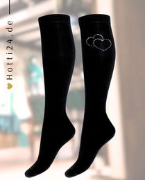 Produktbild von Isabell Werth Reitsocken Deluxe Schwarz für Damen