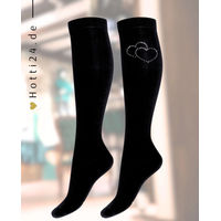 Produktbild von Isabell Werth Reitsocken Deluxe Schwarz für Damen