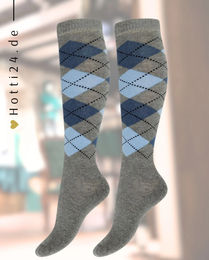 Produktbild von Isabell Werth Reitsocken für Damen in Grau und Navy