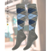 Produktbild von Isabell Werth Reitsocken für Damen in Grau und Navy