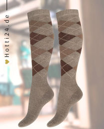 Produktbild von Isabell Werth Reitsocken für Damen in Taupe und Braun