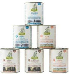 Produktbild von isegrim Hundefutter Nassmenü Adult Stückchen in Sauce Getreidefrei und Glutenfrei 30 x 800 g - 30 x 800 g