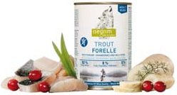 Produktbild von isegrim RIVER Hundefutter Nassfutter Forelle mit Pastinaken, Cranberries & Wildkräutern Stückchen in Sauce 6 x 800 g - 6 x 800 g