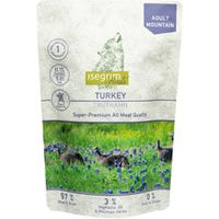 Produktbild von isegrim Roots MOUNTAIN Hundefutter Nass Truthahn Monoprotein mit hohem Fleischanteil Stückchen in Sauce 35 x 410 g - 35 x 410 g