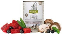 Produktbild von isegrim STEPPE Pferd mit Aroniabeeren, Champignons und Wildkräutern Nassfutter für Hunde mit hohem Fleischanteil 12 x 400 g - 12 x 400 g