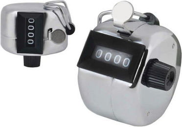ISO TRADE Mechanischer Handzähler Klicker Zeitstopper als Schrittzähler und Tracker – Bild 1 von 2