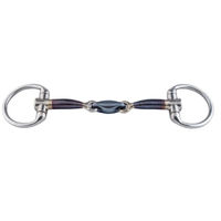 Produktbild von ISO TRADE Unterleggebiss Eggbit Eliptical Bradoon aus Sweet Iron 12mm