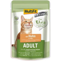 Produktbild von It's Me MultiFit Elvis Katzenfutter Huhn Adult ohne Zucker und Konservierungsstoffe 96x85 g - 96 x 85 g