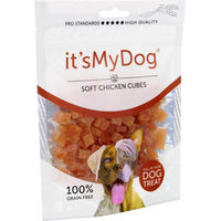 Produktbild von It's My Dog Belohnungssnack Chicken Soft Cubes mit hohem Fleischanteil für Hunde 85 g