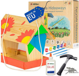 ITA DIY Vogelhaus Bastelset aus FSC Holz zum Zusammenbauen und Bemalen für Kinder – Bild 1 von 12