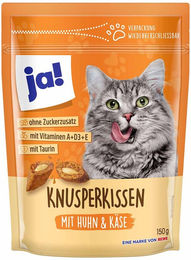 Produktbild von ja! Knusperkissen Huhn & Käse 150g