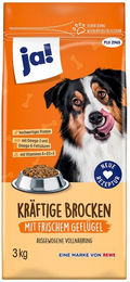 Produktbild von ja! Kräftige Brocken mit Geflügel 3kg