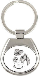 Produktbild von Jack Russell Terrier - keychain with a dog, keychain with a print, personalized pendant from the Art-Dog brand silber