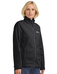Jack Wolfskin Damen Fleecejacke Moonrise FZ Black – Bild 1 von 11