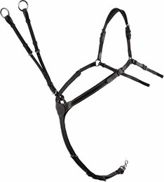 Produktbild von Jagdhalsband für Pferde veganes Leder Montar Papillon SS ECO